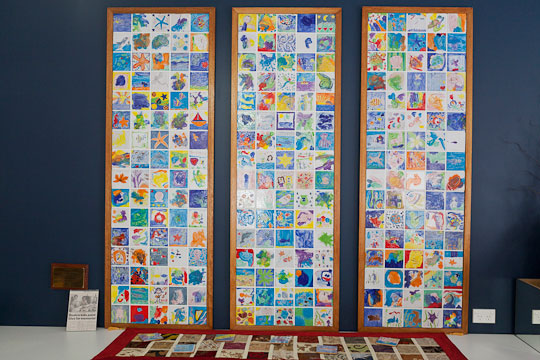 Deakin School Artwork display