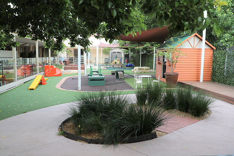 Deakin School gardens