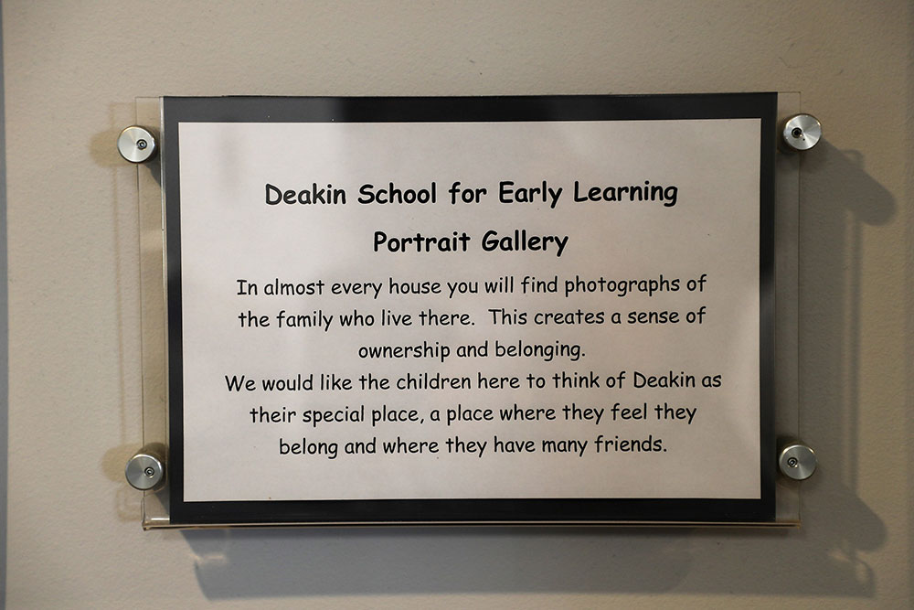 Deakin school portrait gallery